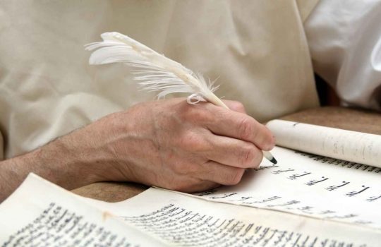 Writing on parchment2